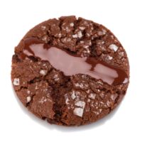 Masa de cookie de chocolate, chocolate negro, flor de sal.
$1,85