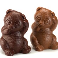 Panda Chocolate negro 71% de cacao y chocolate con leche 45% de cacao
Precio $7,45