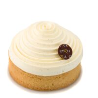 Masa azucarada
Bizcocho de limón
Crema de mango, maracuyá y limón amarillo
Confit de mango y maracuyá con mango picado
Crema Chantilly perfumada con vainilla natural.
Recomendación del Chef Cyril, sacar del refrigerador media hora antes de consumir.
$5,35