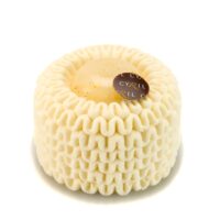 Les Jardins d’Aurore Bizcocho de almendra y verbena
Crema de limón amarillo y verbena
Jalea de limón amarillo y verbena
Mousse ligera perfumada con flor de jazmín
Flocado de chocolate blanco
Jalea de limón amarillo.
Recomendación del Chef Cyril, sacar del refrigerador veinte minutos antes de consumir.
$5,35